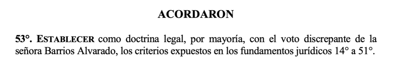 Los Acuerdos Plenarios contradictorios sobre la violencia hacia la mujer de la Corte Suprema