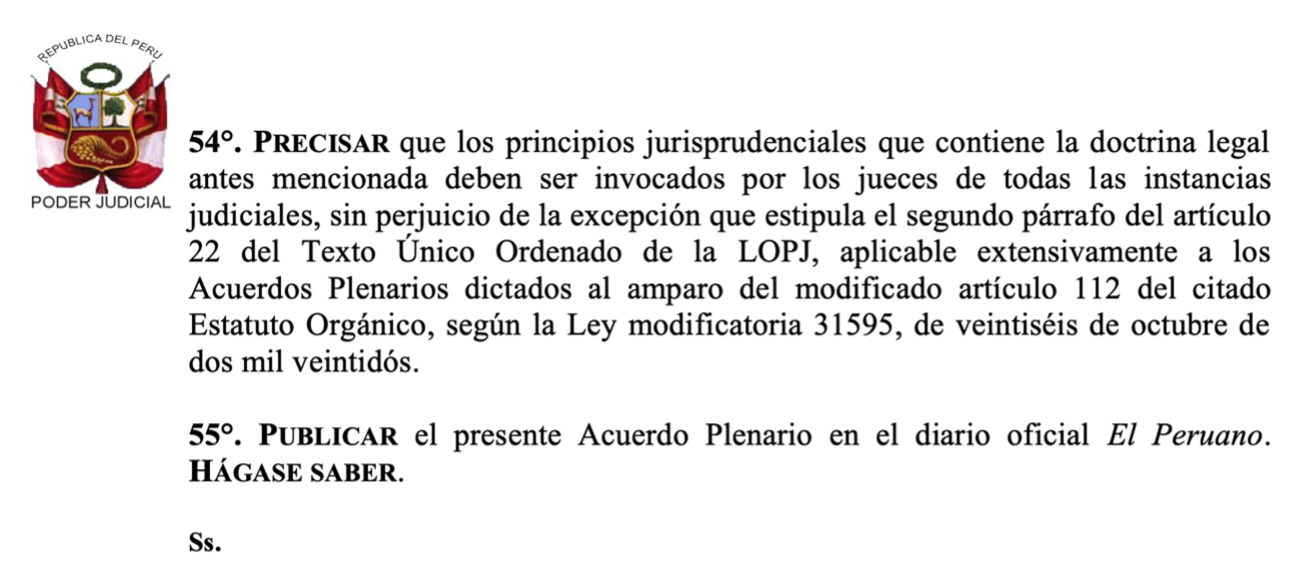 Los Acuerdos Plenarios contradictorios sobre la violencia hacia la mujer de la Corte Suprema
