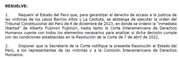¿Es constitucional la excarcelación de Fujimori por el TC?